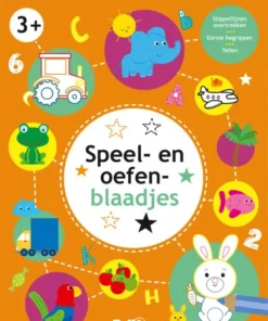 Speel- en oefenblaadjes 3+ (oranje)
