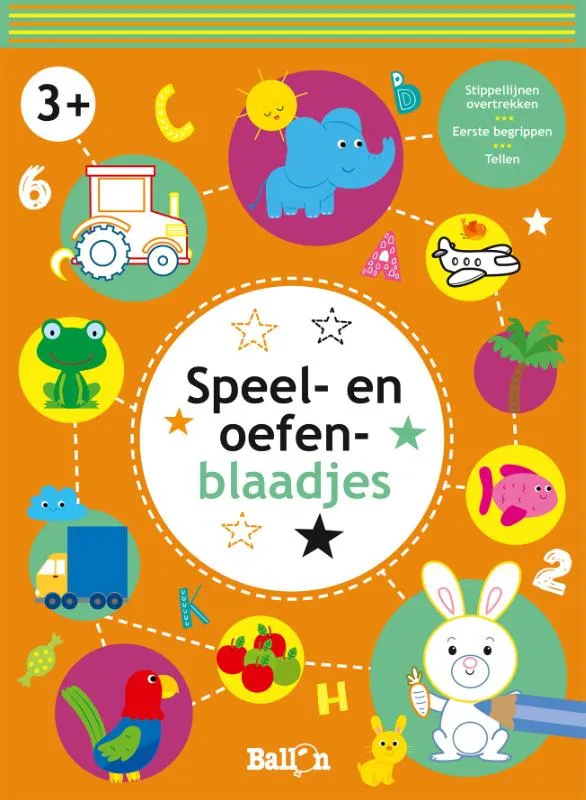 Speel- en oefenblaadjes 3+ (oranje) | 9789403218021 Speel- en oefenblaadjes 3+ (oranje)