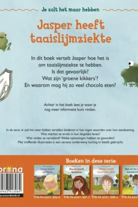 Alternative view of Jasper heeft taaislijmziekte