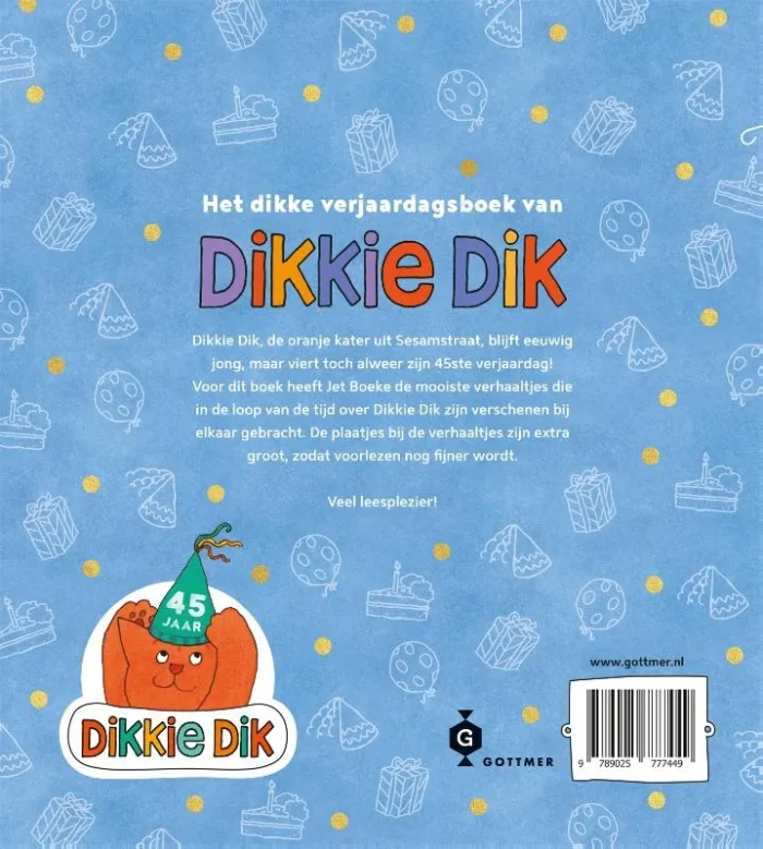 Het dikke verjaardagsboek van Dikkie Dik - Afbeelding 2