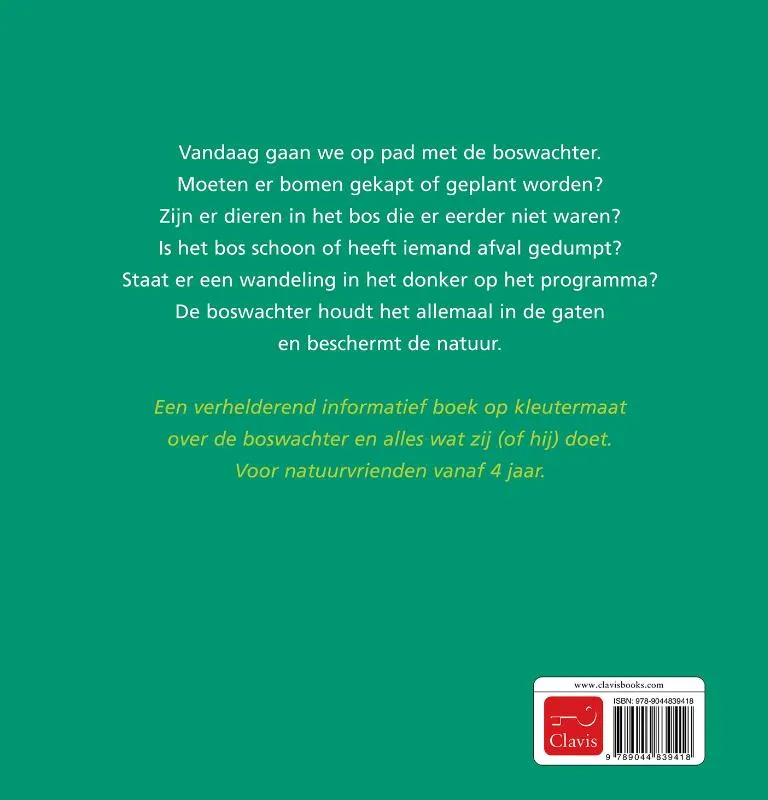 De boswachter | 9789044839418 De boswachter - Afbeelding 2