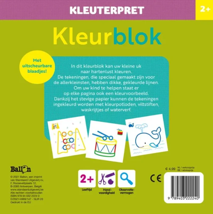 Kleuterpret 2+ bloem - Afbeelding 2