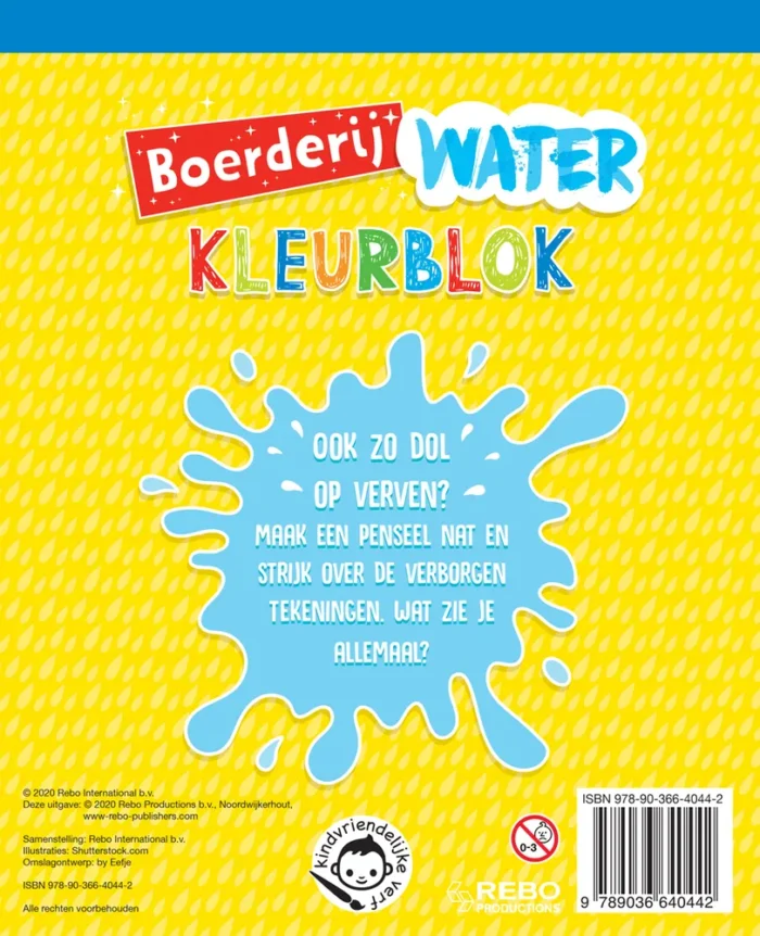 Waterkleurblok Boerderij - Afbeelding 2