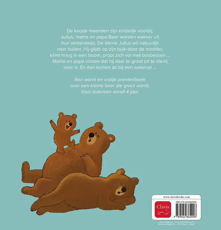 Julius, de kleine grote beer | 9789044862096 Julius, de kleine grote beer - Afbeelding 2