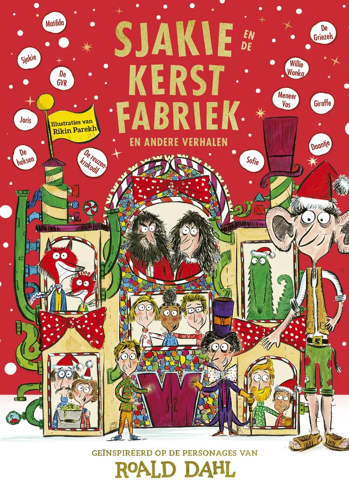 Sjakie en de kerstfabriek en andere verhalen | 9789026181122 Sjakie en de kerstfabriek en andere verhalen