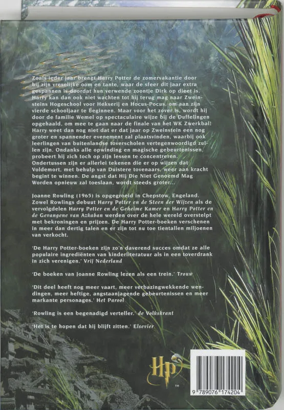 Harry Potter en de vuurbeker | 9789076174204 Harry Potter en de vuurbeker - Afbeelding 2