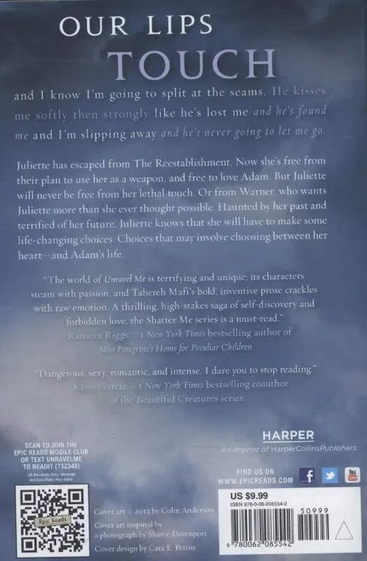 Unravel Me | 9780062085542 Unravel Me - Afbeelding 2