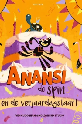 Anansi de spin en de verjaardagstaart