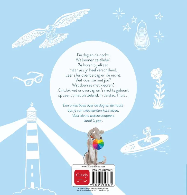 Dag en nacht. Twee boeken in één | 9789044855371 Dag en nacht. Twee boeken in één - Afbeelding 2