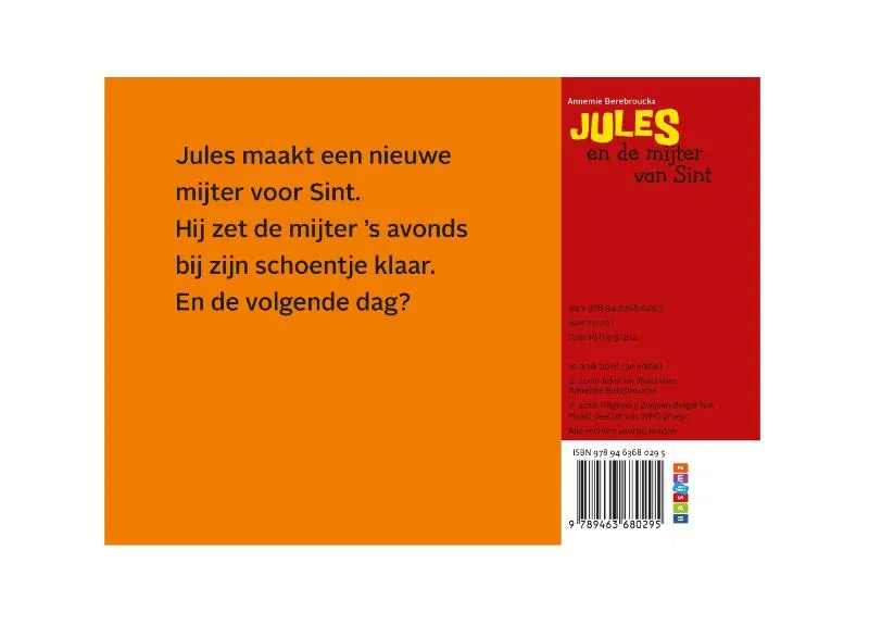Jules en de mijter van Sint | 9789463680295 Jules en de mijter van Sint - Afbeelding 2