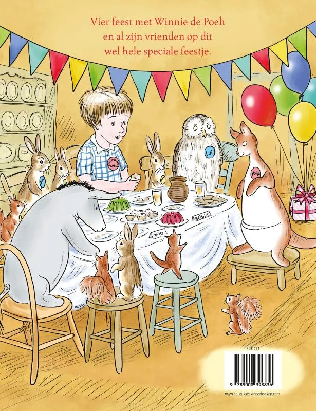 Winnie de Poeh en het feestje | 9789000398836 Winnie de Poeh en het feestje - Afbeelding 2