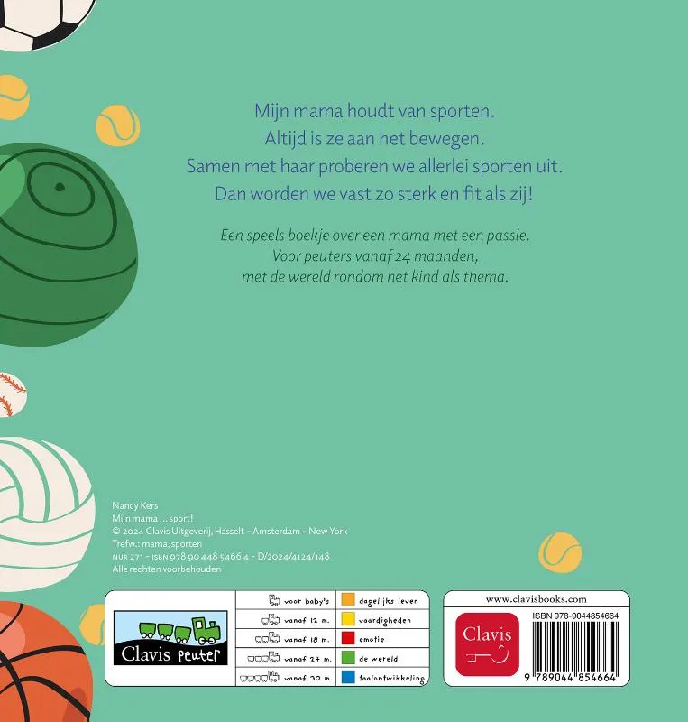 Mijn mama … sport! | 9789044854664 Mijn mama … sport! - Afbeelding 2