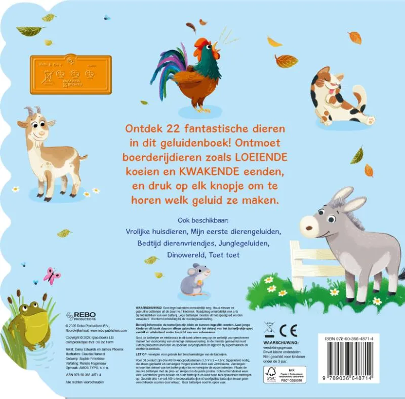 Op de boerderij | 9789036648714 Op de boerderij - Afbeelding 2