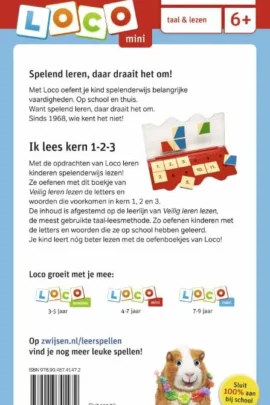 Alternative view of Loco mini Veilig leren lezen ik lees kern 1-2-3