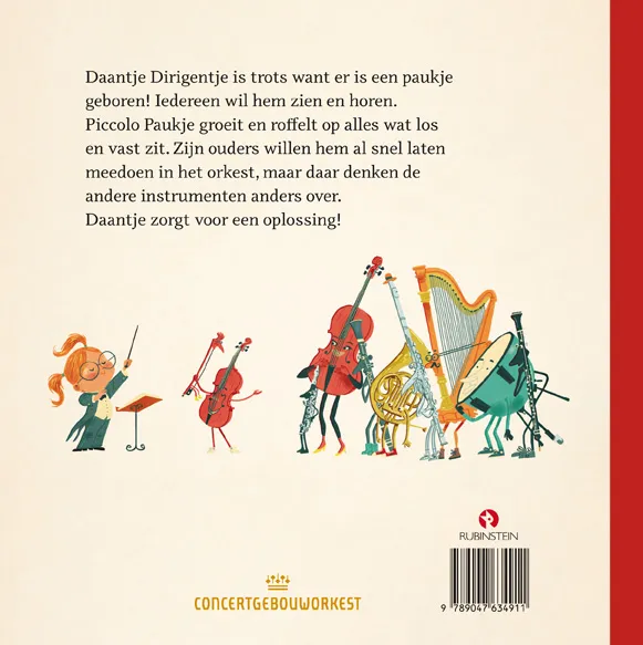 Daantje Dirigentje en een pittig peuterpaukje | 9789047634911 Daantje Dirigentje en een pittig peuterpaukje - Afbeelding 2