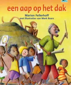 Een aap op het dak