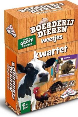 Boerderijdieren weetjes kwartet