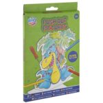 Grafix Prikkaarten - Dino | 8715427076379