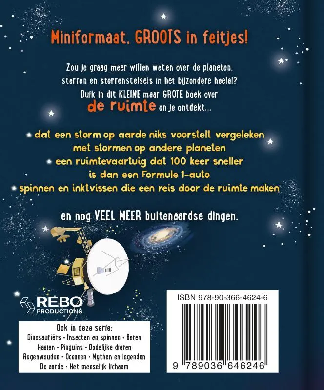 Het kleine maar grote boek over de ruimte | 9789036646246 Het kleine maar grote boek over de ruimte - Afbeelding 2