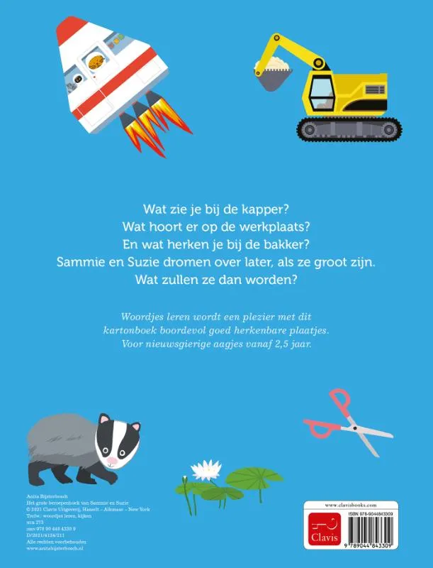 Het grote beroepenboek van Sammie en Suzie | 9789044843309 Het grote beroepenboek van Sammie en Suzie - Afbeelding 2