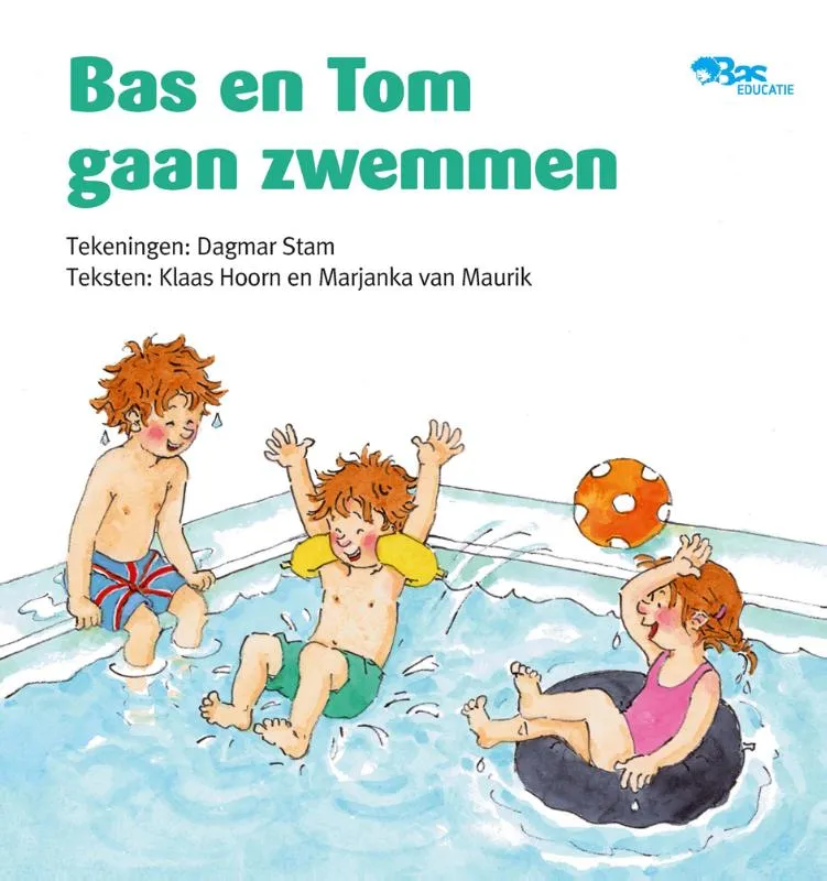 Bas en Tom gaan zwemmen | 9789461202468 Bas en Tom gaan zwemmen