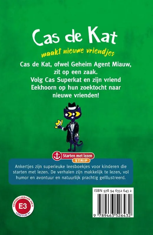 Cas de Kat maakt nieuwe vriendjes | 9789463526432 Cas de Kat maakt nieuwe vriendjes - Afbeelding 2