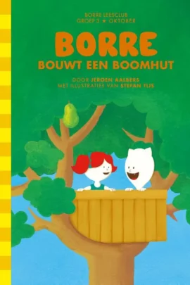 Borre bouwt een boomhut