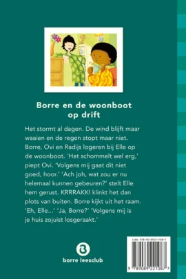 Alternative view of Borre en de woonboot op drift