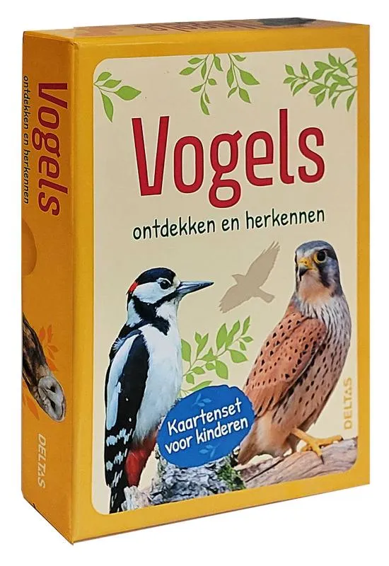 Vogels ontdekken en herkennen - Kaartenset voor kinderen | 9789044761825 Vogels ontdekken en herkennen - Kaartenset voor kinderen