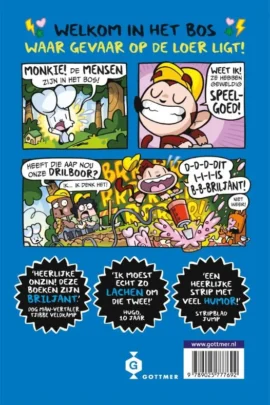 Alternative view of Bunnie vs Monkie en de mens-invasie!