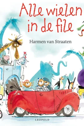Alle wielen in de file