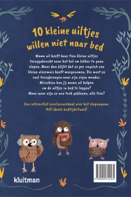 Alternative view of 10 kleine uiltjes willen niet naar bed