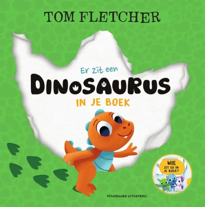 Er zit een dinosaurus in je boek