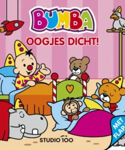 kartonboek met flapjes - Oogjes dicht
