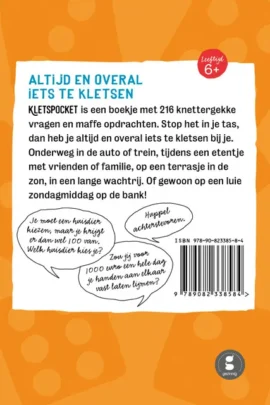 Alternative view of Kletspocket