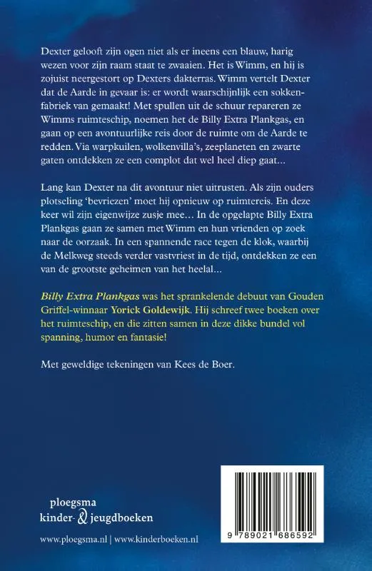 De ruimtereizen van de Billy Extra Plankgas | 9789021686592 De ruimtereizen van de Billy Extra Plankgas - Afbeelding 2