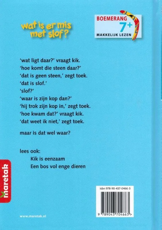 Wat is er mis met Slof? | 9789043704663 Wat is er mis met Slof? - Afbeelding 2