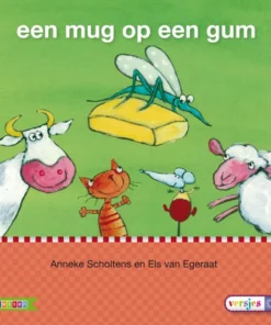 Een mug op een gum