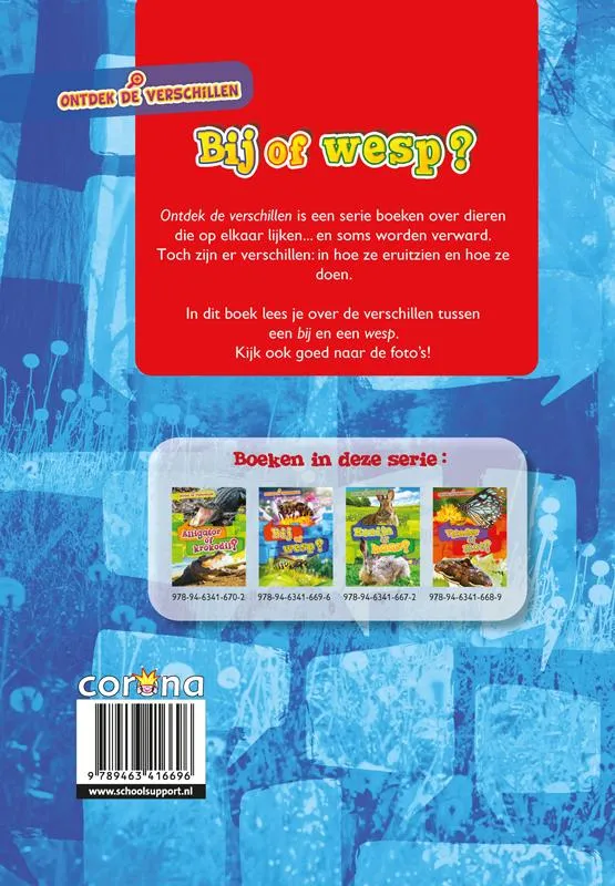 Bij of wesp? | 9789463416696 Bij of wesp? - Afbeelding 2