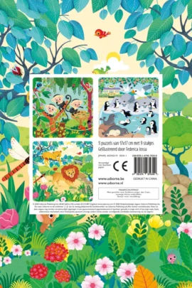 Alternative view of Boek & 3 Puzzels De dierentuin / druk 1