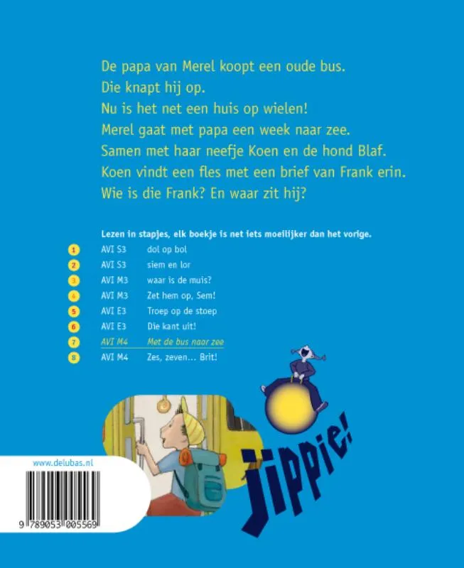 Met de bus naar zee | 9789053005569 Met de bus naar zee - Afbeelding 2