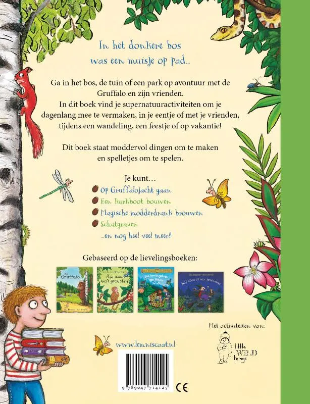 Gruffalo en zijn vrienden buitendoeboek | 9789047714125 Gruffalo en zijn vrienden buitendoeboek - Afbeelding 2