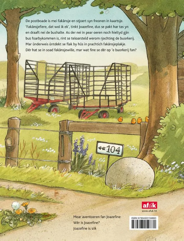 Joazefine fiert fakânsje | 9789493159860 Joazefine fiert fakânsje - Afbeelding 2