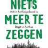 Niets meer te zeggen | 9789041716316