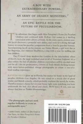 Library of Souls | 9781594749315 Library of Souls | 9781594749315