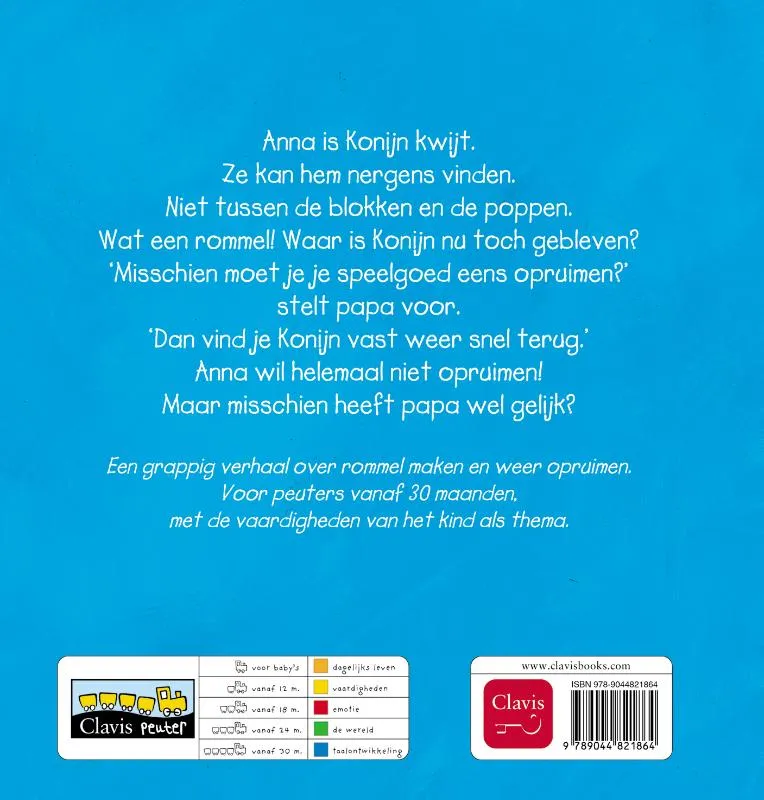 Anna ruimt op | 9789044821864 Anna ruimt op - Afbeelding 2