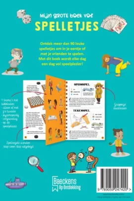 Mijn grote boek vol spelletjes | 9789059247420 Mijn grote boek vol spelletjes | 9789059247420