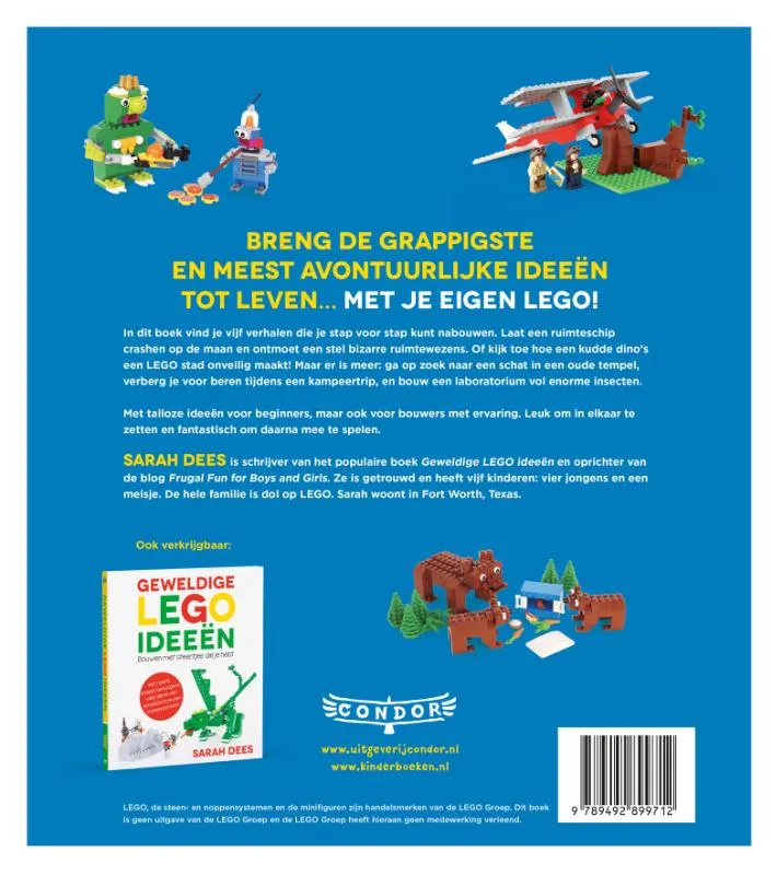 Fantastische LEGO ideeën | 9789492899712 Fantastische LEGO ideeën - Afbeelding 2