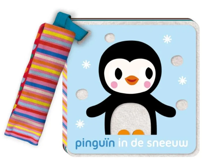 Pinguïn in de sneeuw