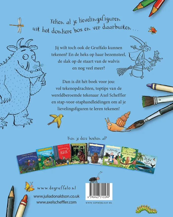 Zo teken je de Gruffalo en zijn vrienden - Afbeelding 2